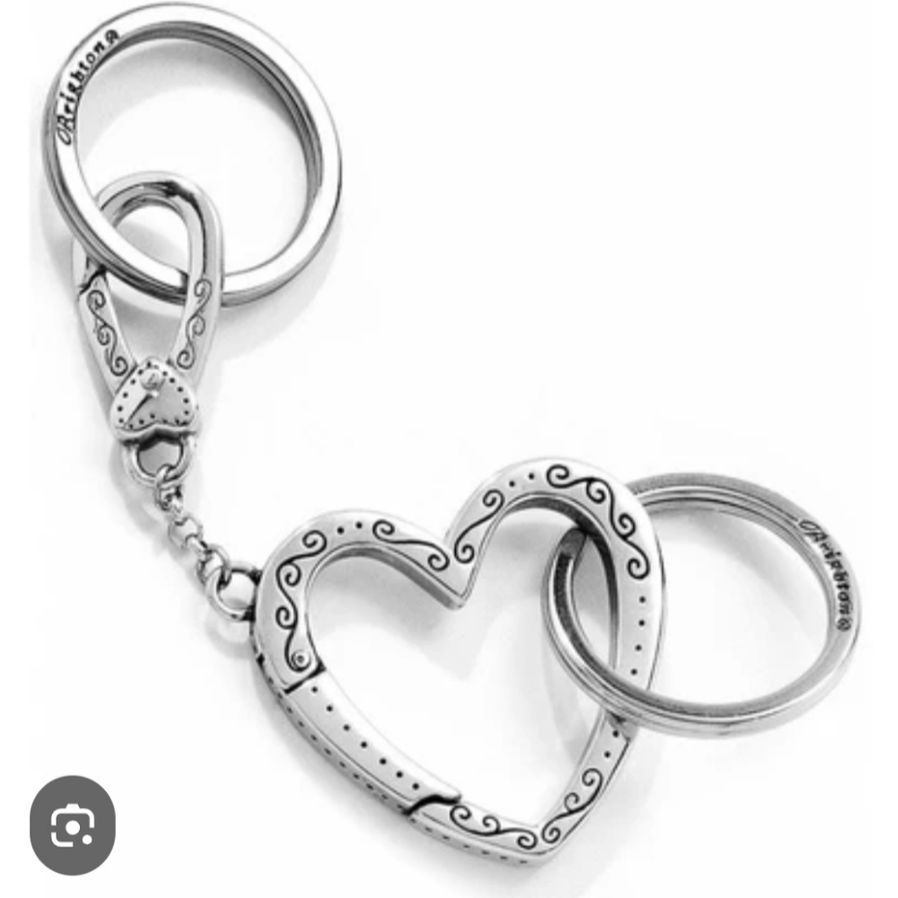 Brighton Silver Key Chain